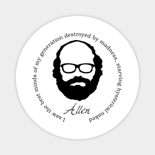 Allen Ginsberg Quotes Magnet